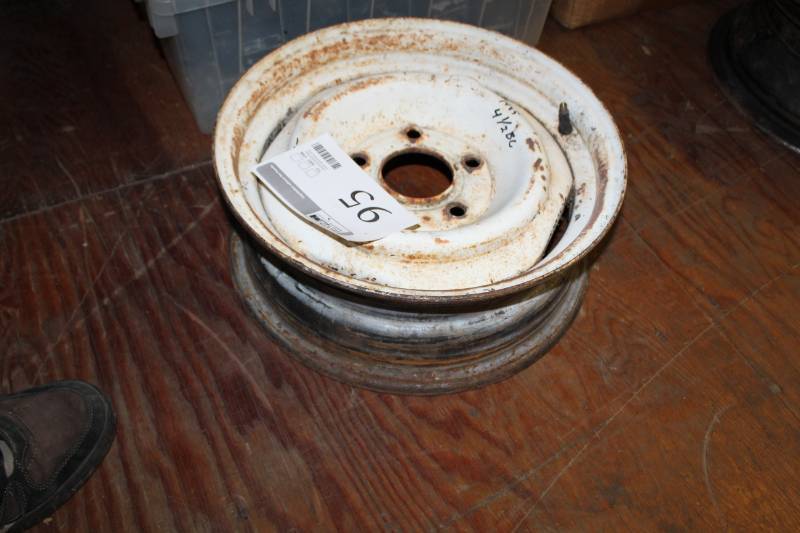 lot 95 image: 14x5in. 5-Lug Steel Wheel
