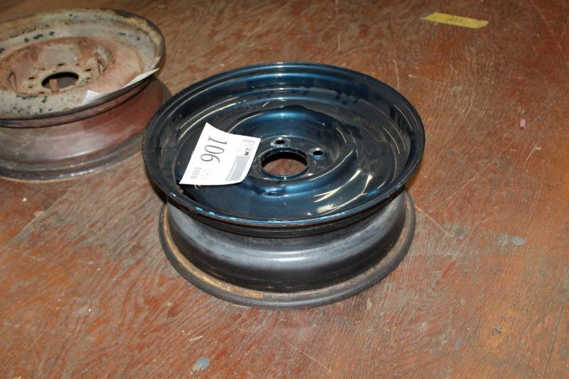 lot 106 image: 15in. 5-Lug Steel Wheel
