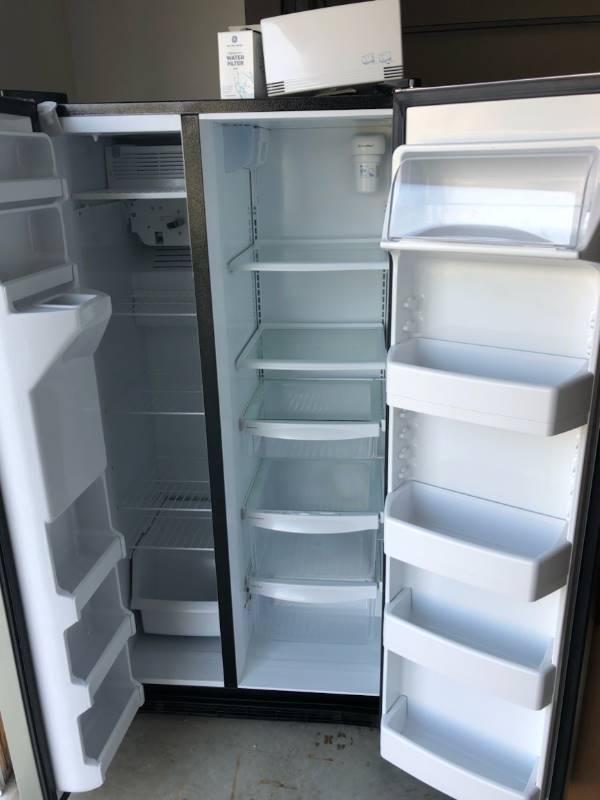 GE 25.3 Cu. Ft. Stainless Steel RefrigeratorFreezer