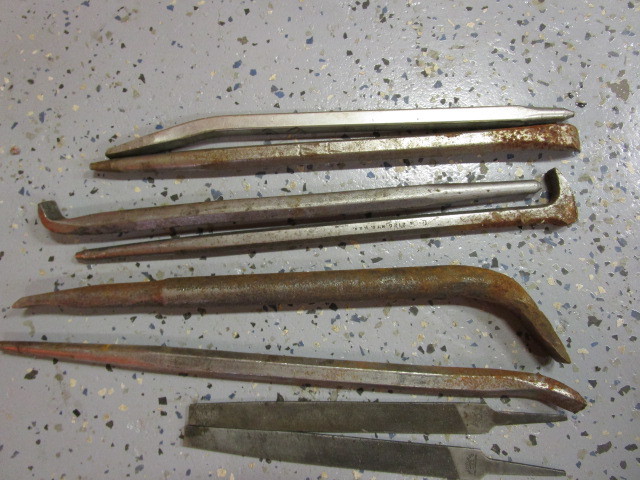 Punches, Chisels, Files, Pry Bars