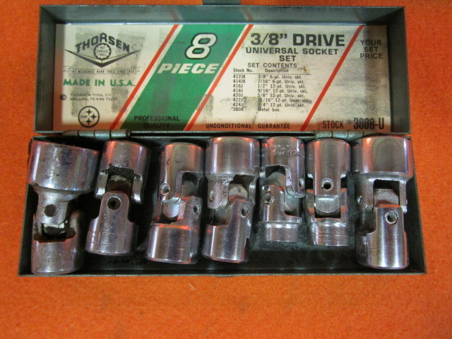 12 & 38 Std and Metric Sockets