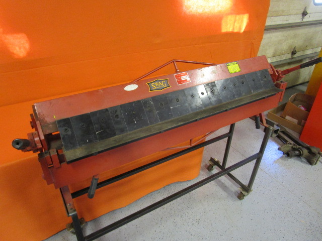 48 Finger Brake wRolling Stand