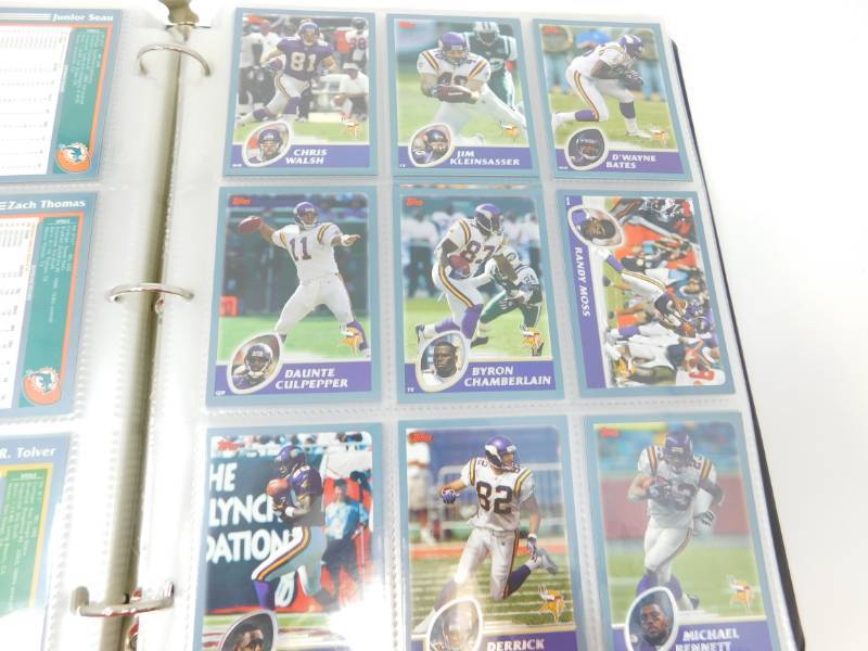 lot 63 image: Album Of Football Players Cards & Two Major League ALL-STAR GAMES Books