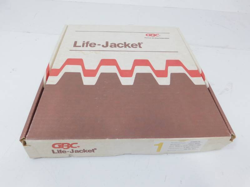 lot 8 image: GBC Life Jacket Laminating Plastic Sheets