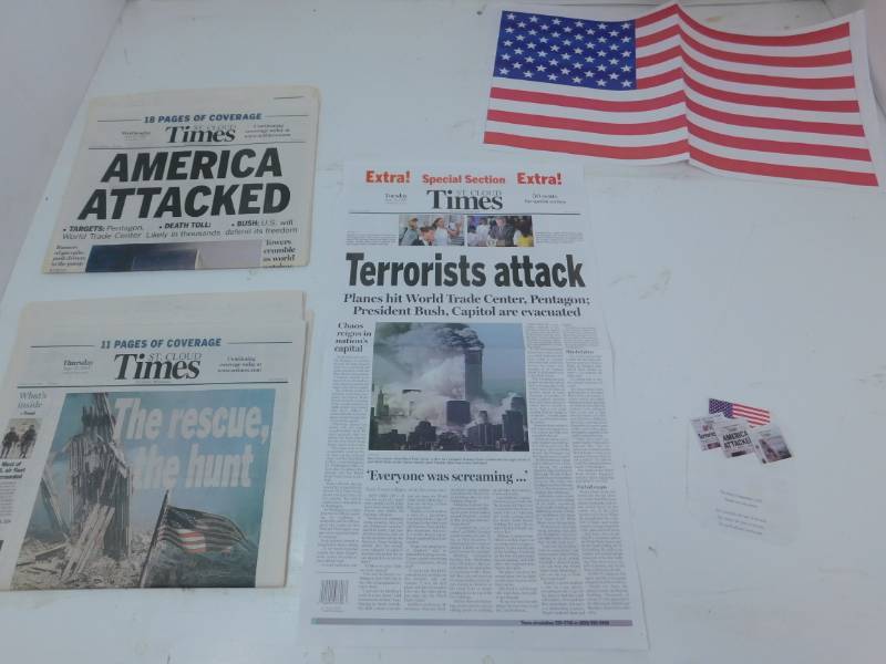 lot 41 image: Three Special Editions On The Events Of September 11, 2001