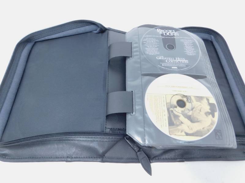 lot 47 image: Zippered CD Case With Thirty CDs Enclosed