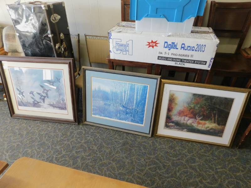 lot 62 image: Three Framed & Matted Pictures