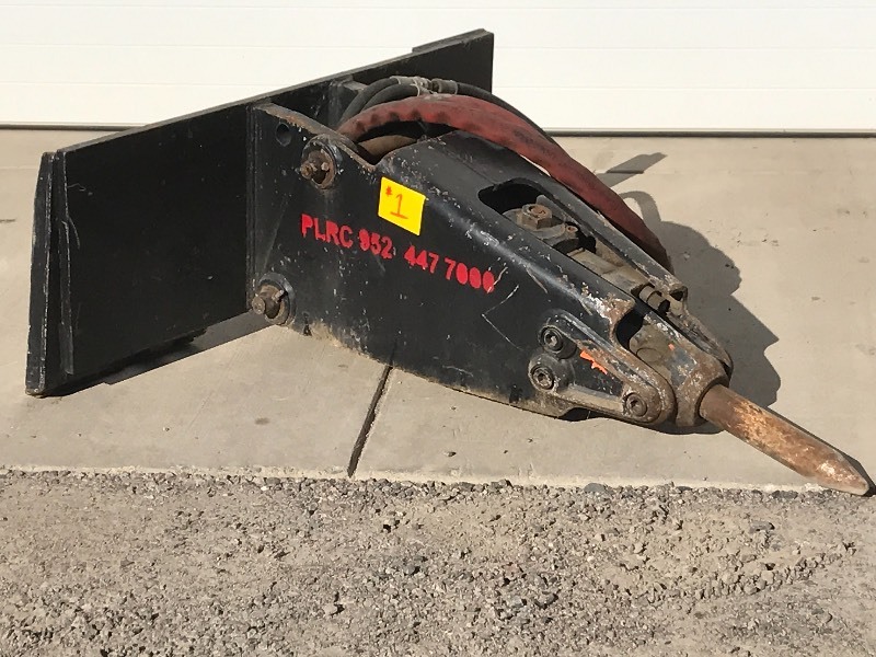 lot 1 image: Stanley Skid-Loader Hydraulic Breaker  Hammer