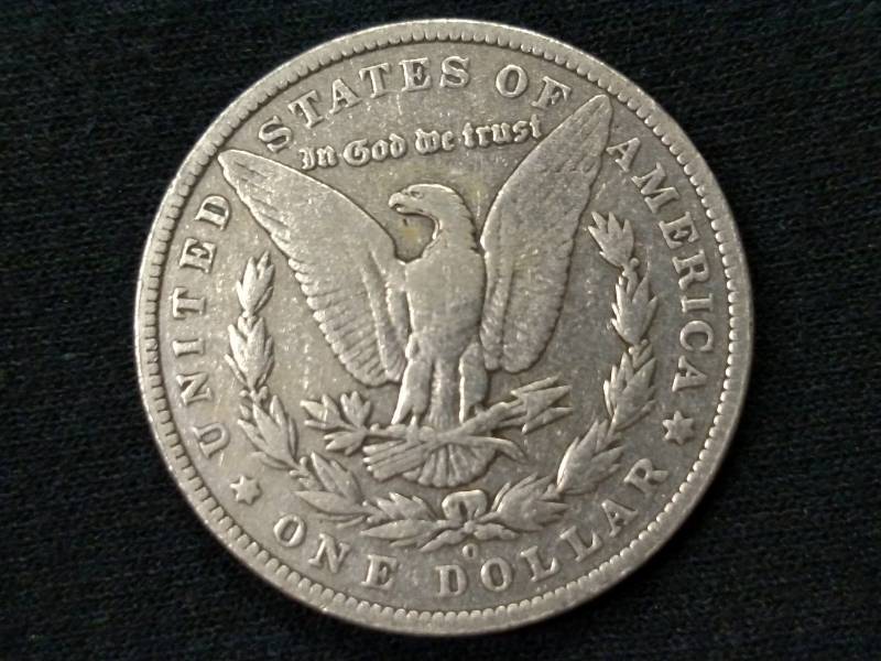 1886 O Morgan Silver Dollar...