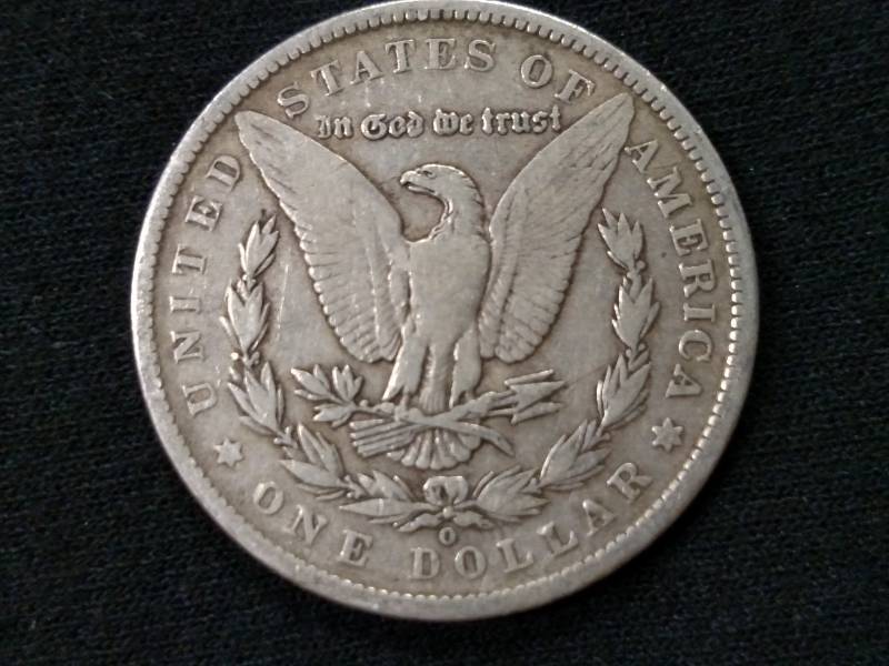 1889 O Morgan Silver Dollar...