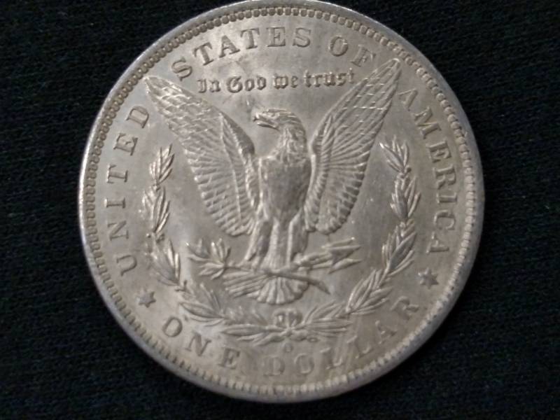 1890 O Morgan Silver Dollar...