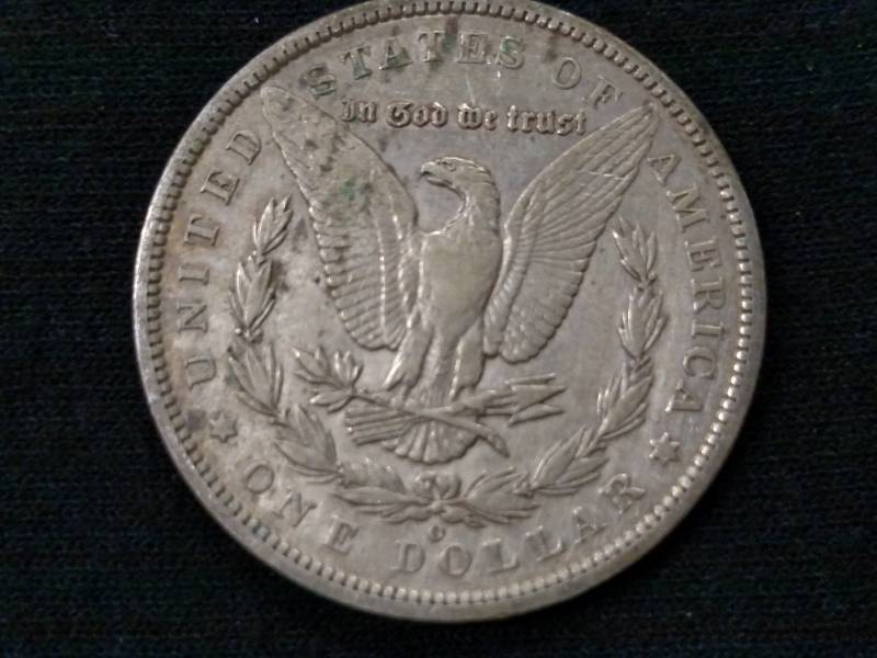 1891 O Morgan Silver Dollar...