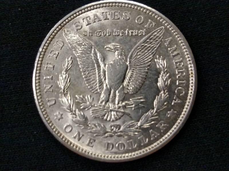 1921 D AU Morgan Silver Dollar...