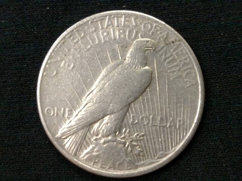 1924 Peace Silver Dollar...