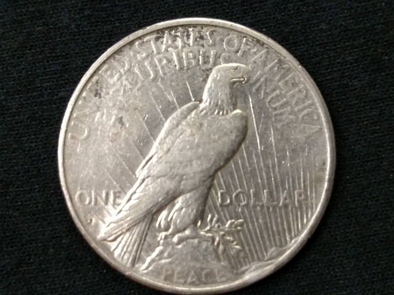1934 S Peace Silver Dollar...
