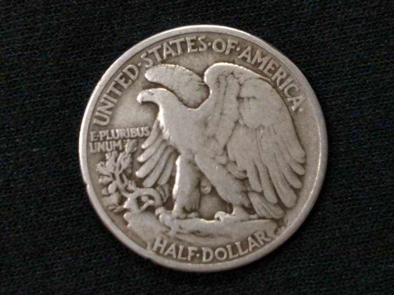 1917 Walking Liberty Silver Half Do...