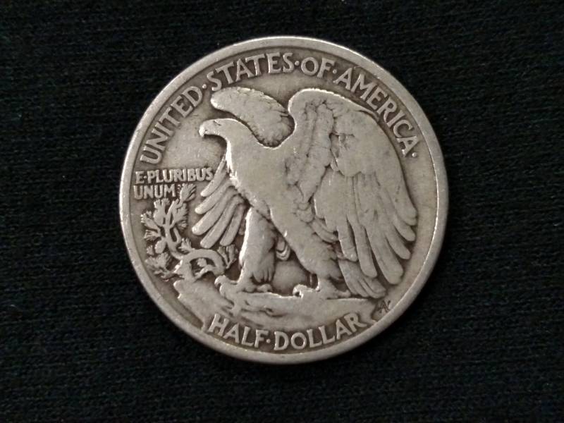 1937 Walking Liberty Silver Half Do...