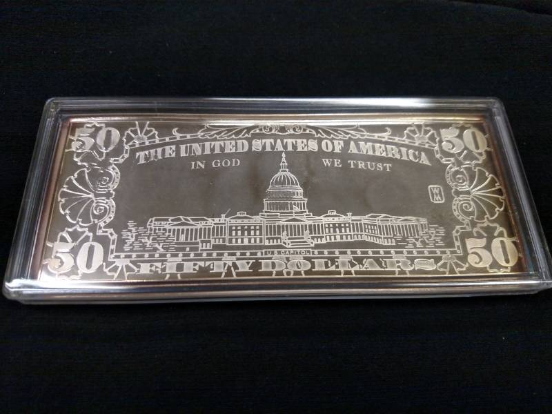 1996 Proof Fifty Dollars Bill 4 Oun...