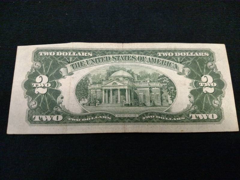 1953 Two Dollars Red Seal Note...