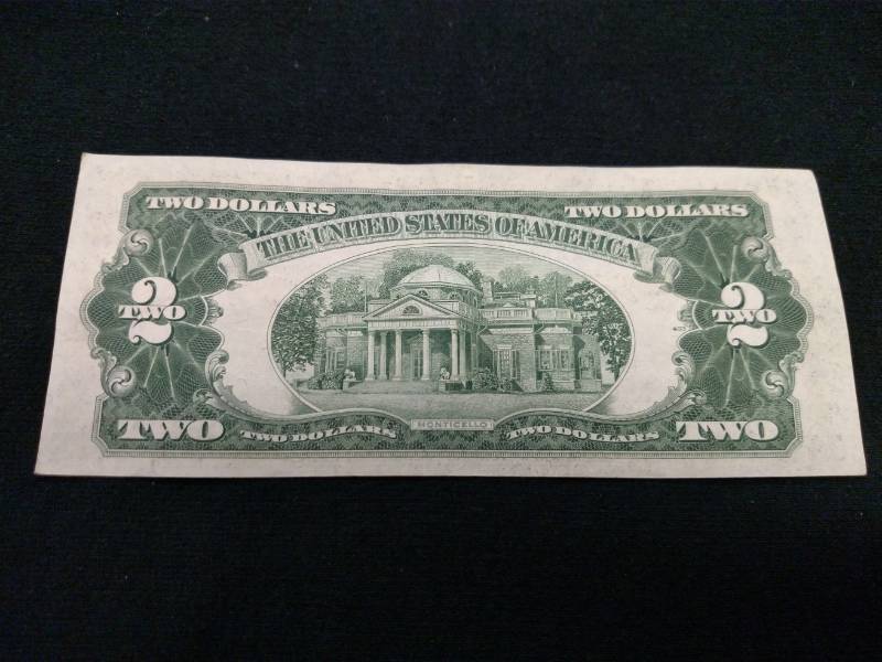 1953 B Two Dollars Red Seal Note...