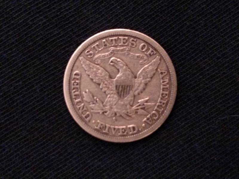 1880 S Five Dollars Liberty Head Gold Coin