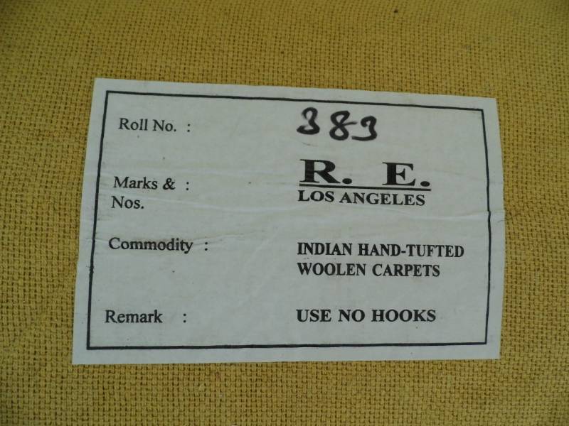 lot 71 image: Kingsley House Hand-Tufted Woolen Rug