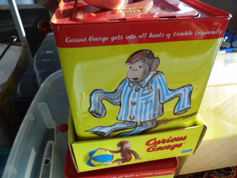 lot 134 image: Curious George Jack-In-The-Box , Musical Items