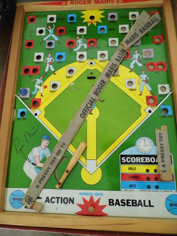 lot 169 image: Roger Maris Action Baseball Game