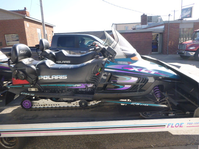 lot 5 image: 1997 Polaris Indy Touring Snowmobile