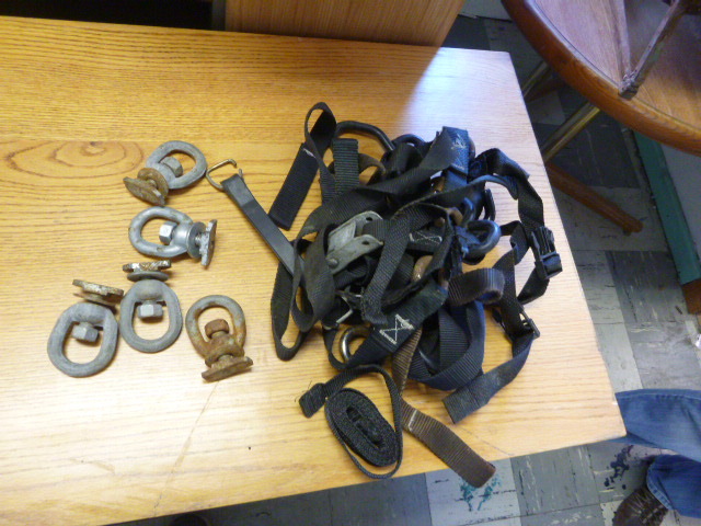 lot 25 image: Tie Downs Loops and Straps