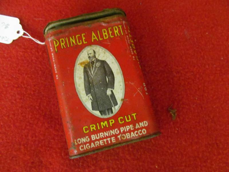 lot 19 image: Vintage Prince Albert tobacco tin