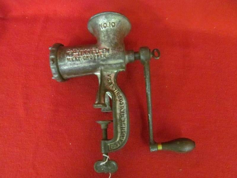 lot 147 image: Enterprise No #10 meat chopper