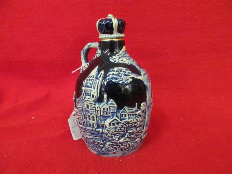 lot 152 image: Ceramic Music box in jug shape, 8 tall