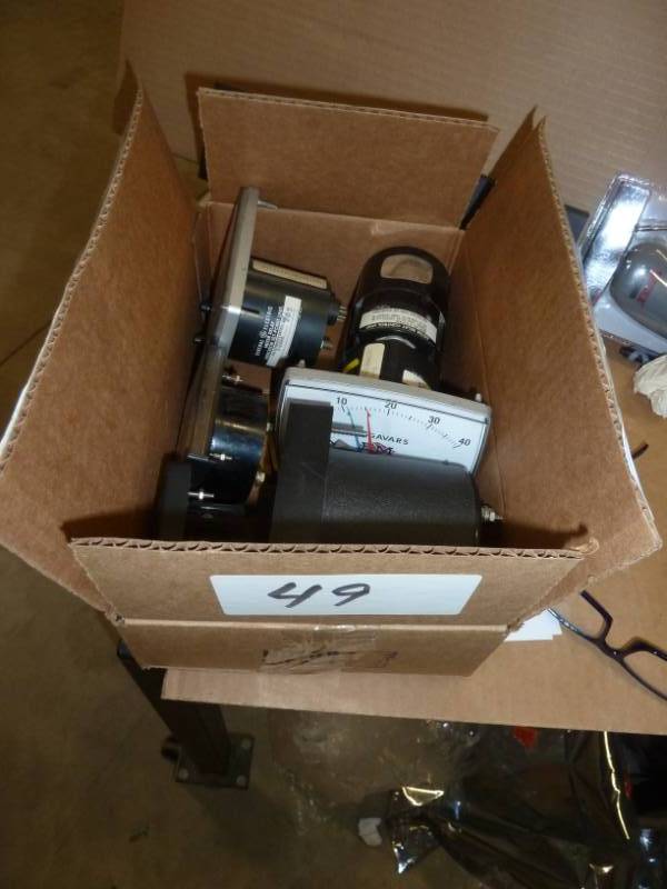 Box of 5 New old stock Meters