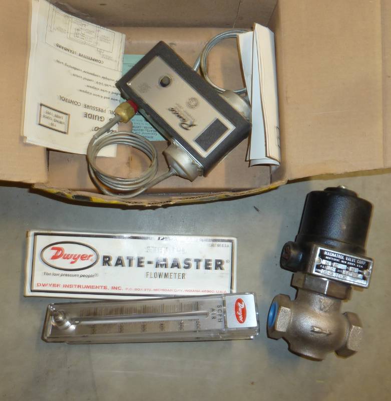 Valve Lot Ranco Oil Pressure Valve Magnatrol Valve Dwyer Flow