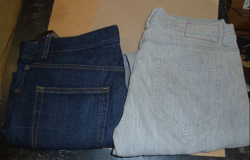 2 new pair Adam Levine jeans - 34x30 - grey and blue