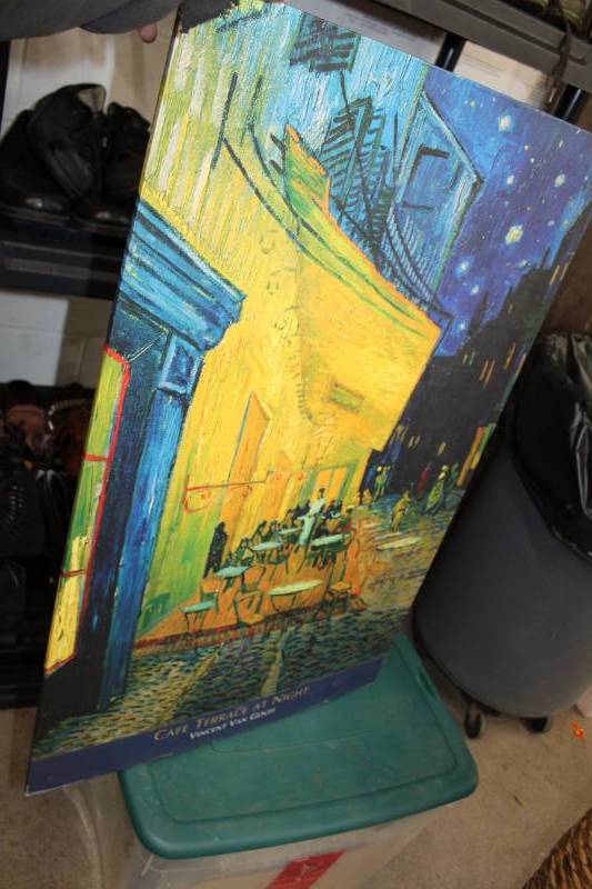 Vincent Van Gogh Caf Terrace At Night Wall Art