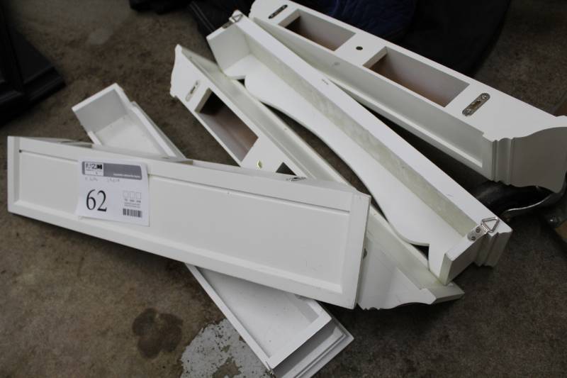 Lot of (5) Wall Shelves