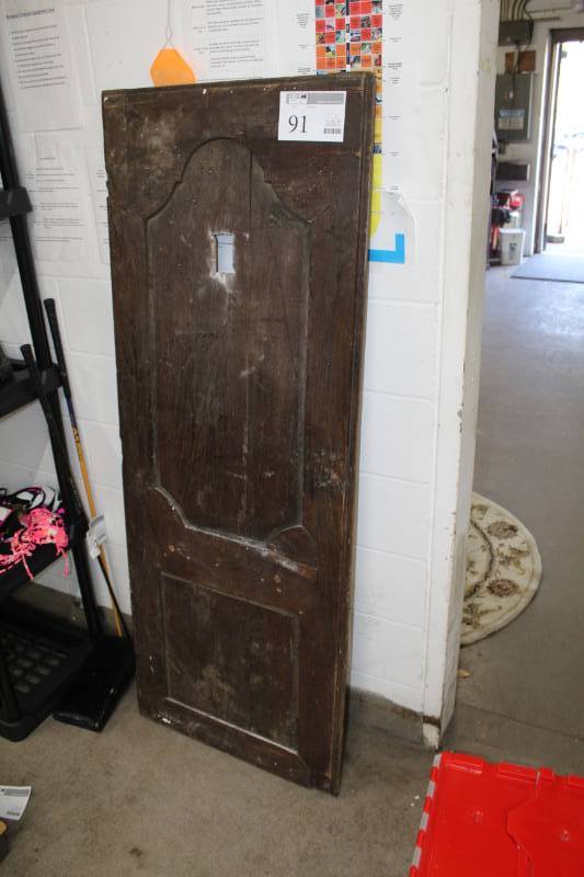 2-Panel Wood House Door