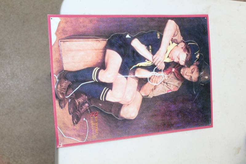 Boy Scout Knotting Wall Art