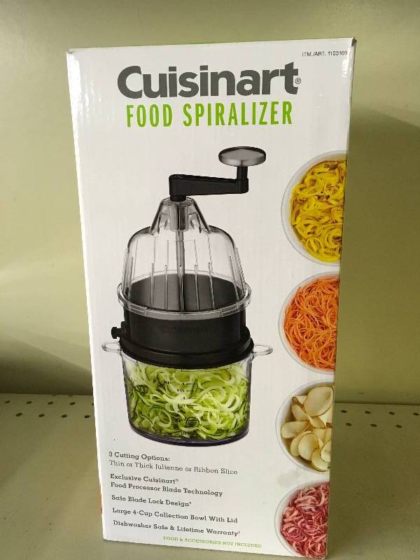 Cuisinart Food Spiralizer, Retail $19.99