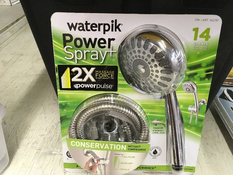 Waterpik Cayman Shower Head, Retail $29.99