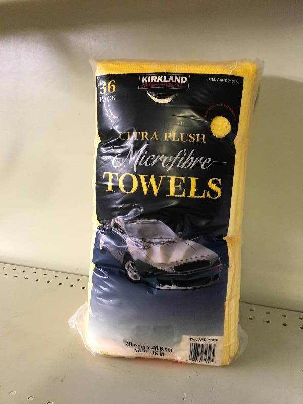 Kirkland Signature Ultra Plush Microfibre Towels