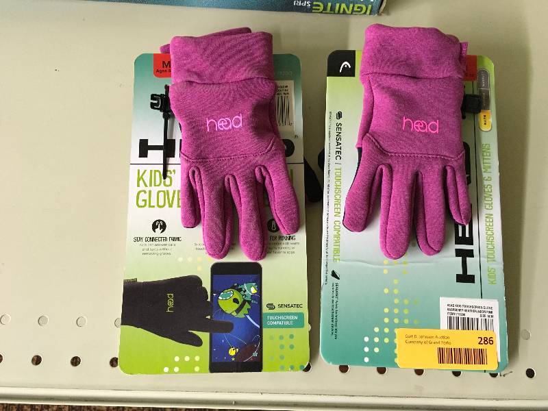 2 Packs of Head Kids Touchscreen Gloves
