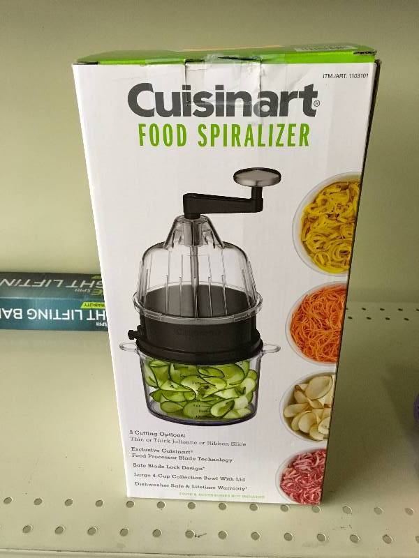 Cuisinart Food Spiralizer, Retail $19.99