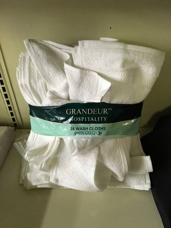 Cotton 24 Pack Wash Clothes