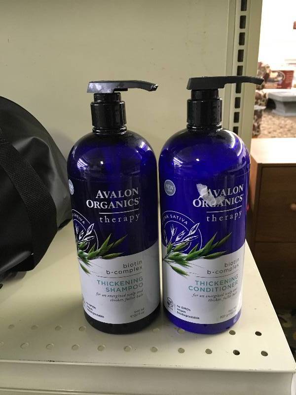 Avalon Organics Shampoo & Conditioner, Retail $23.98