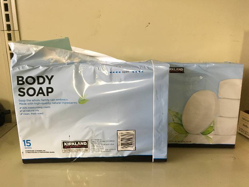 Two 15 Packs Of Body Soap, Retail $19.98