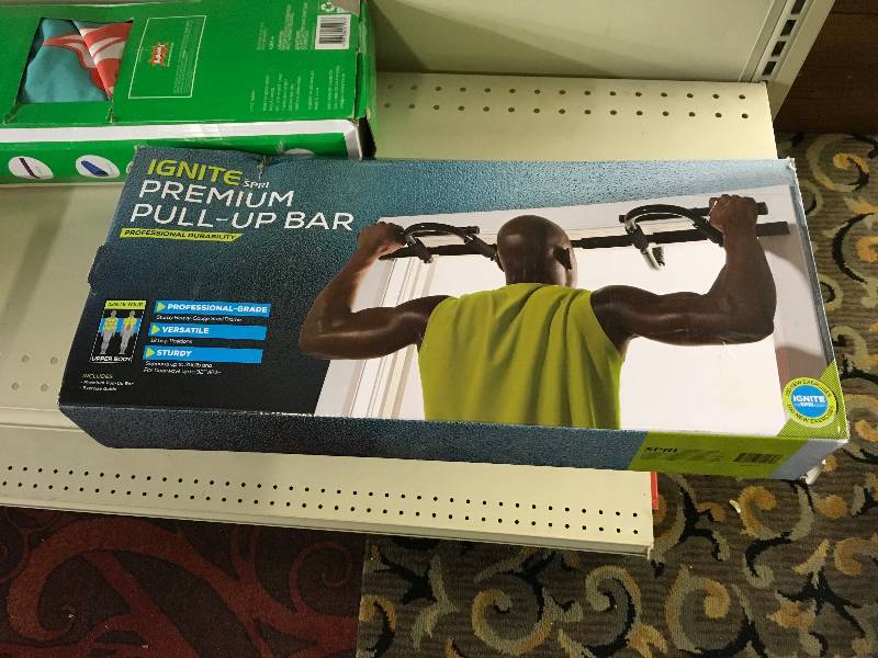 Ignite Premium Pull-Up Bar, Retail $26.99