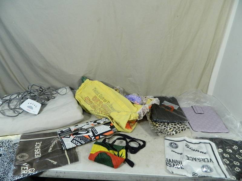 lot 153 image: Heated Blanket, Bags, and More